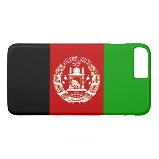 Flagge Afghanistans Case-Mate iPhone Hülle (Rückseite (Horizontal))