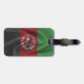 Flagge Afghanistans Gepäckanhänger (Rückseite horizontal)