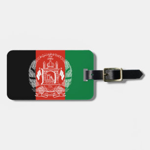 Flagge Afghanistans Gepäckanhänger
