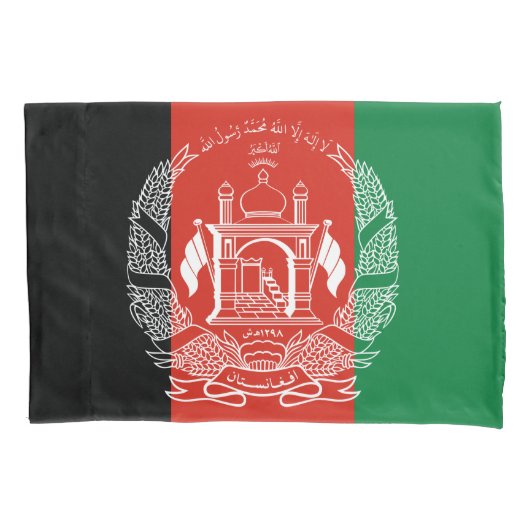 Flagge Afghanistans Kissenbezug (Vorderseite)