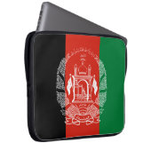 Flagge Afghanistans Laptopschutzhülle (Vorne Rechts)