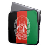 Flagge Afghanistans Laptopschutzhülle (Vorderseite Links)