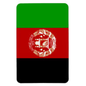 Flagge Afghanistans Magnet (Vertikal)