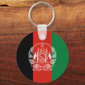 Flagge Afghanistans Schlüsselanhänger (Vorderseite)
