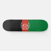 Flagge Afghanistans Skateboard (Horizontal)