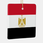 Flagge Ägyptens (Ägyptisch) Keramikornament (Rechts)