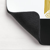 Flagge Ägyptens (Ägyptisch) Mousepad (Ecke)