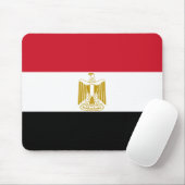 Flagge Ägyptens (Ägyptisch) Mousepad (Mit Mouse)