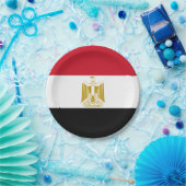 Flagge Ägyptens (Ägyptisch) Pappteller (Party)