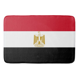 Flagge Ägyptens Badematte