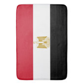 Flagge Ägyptens Badematte (Vorderseite Vertikal)