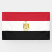 Flagge Ägyptens Banner (Horizontal)