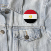 Flagge Ägyptens Button (Beispiel)