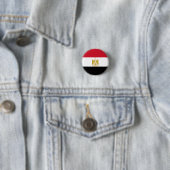Flagge Ägyptens Button (Beispiel)