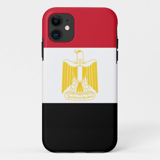 Flagge Ägyptens Case-Mate iPhone Hülle (Rückseite)