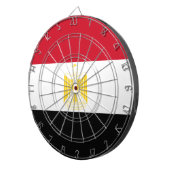 Flagge Ägyptens Dartscheibe (Vorderseite rechts)