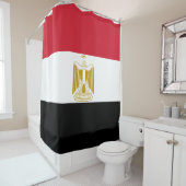 Flagge Ägyptens Duschvorhang (Beispiel)