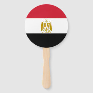 Flagge Ägyptens Fächer