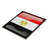 Flagge Ägyptens Fliese (Seite)