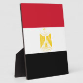 Flagge Ägyptens Fotoplatte (Seite)