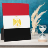 Flagge Ägyptens Fotoplatte (Seite)
