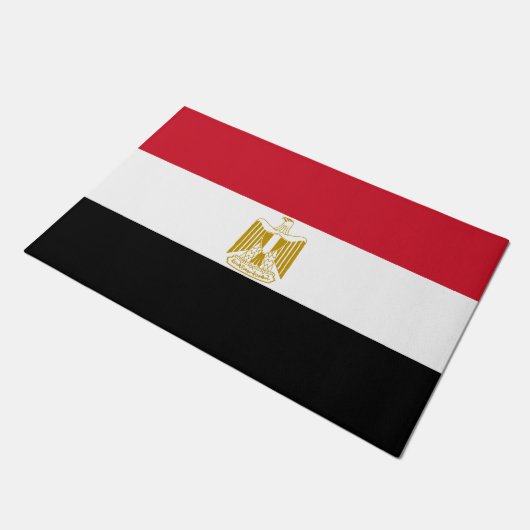 Flagge Ägyptens Fußmatte (Schrägansicht)