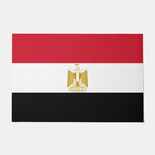 Flagge Ägyptens Fußmatte (Vorderseite)