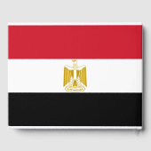 Flagge Ägyptens Gästebuch (Rückseite)