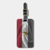 Flagge Ägyptens Gepäckanhänger (Vorderseite vertikal)