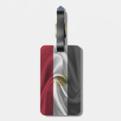 Flagge Ägyptens Gepäckanhänger (Rückseite vertikal)