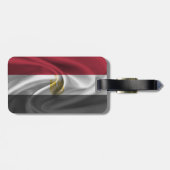 Flagge Ägyptens Gepäckanhänger (Rückseite horizontal)
