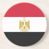 Flagge Ägyptens Getränkeuntersetzer (Vorne)