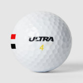 Flagge Ägyptens Golfball (Logo)