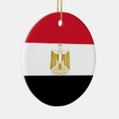 Flagge Ägyptens Keramik Ornament (Rechts)