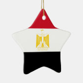 Flagge Ägyptens Keramik Ornament (Rechts)