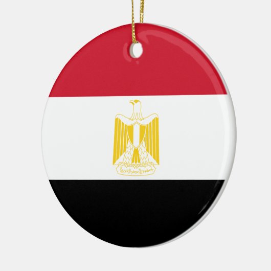 Flagge Ägyptens Keramikornament (Links)