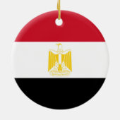 Flagge Ägyptens Keramikornament (Hinten)
