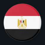 Flagge Ägyptens Magnet<br><div class="desc">Flagge Ägyptens</div>