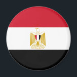 Flagge Ägyptens Magnet<br><div class="desc">Flagge Ägyptens</div>