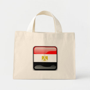Flagge Ägyptens Mini Stoffbeutel