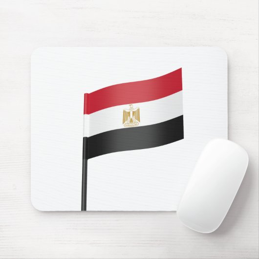 Flagge Ägyptens Mousepad (Mit Mouse)