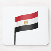 Flagge Ägyptens Mousepad (Vorne)