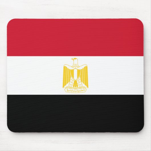 Flagge Ägyptens Mousepad (Vorne)