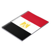 Flagge Ägyptens Notizblock (Linke Seite)