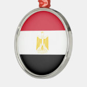 Flagge Ägyptens Ornament Aus Metall (Links)