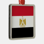 Flagge Ägyptens Ornament Aus Metall (Rechts)