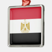 Flagge Ägyptens Ornament Aus Metall (Links)