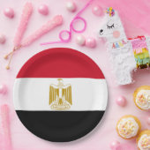 Flagge Ägyptens Pappteller (Party)