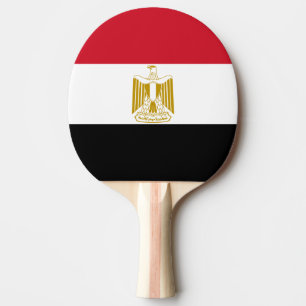 Flagge Ägyptens Ping Pong Paddle Tischtennis Schläger