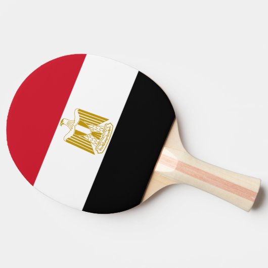 Flagge Ägyptens Ping Pong Paddle Tischtennis Schläger (Seitenansicht)